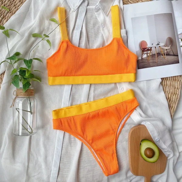 Essential Solid Bikini Set