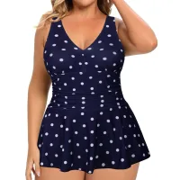 Blue With White Dots