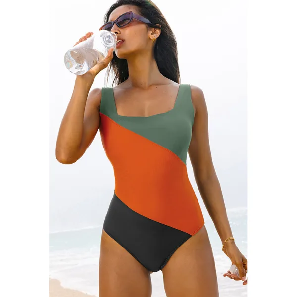 Sereia Sleek Sleeveless One-Piece Swimsuit