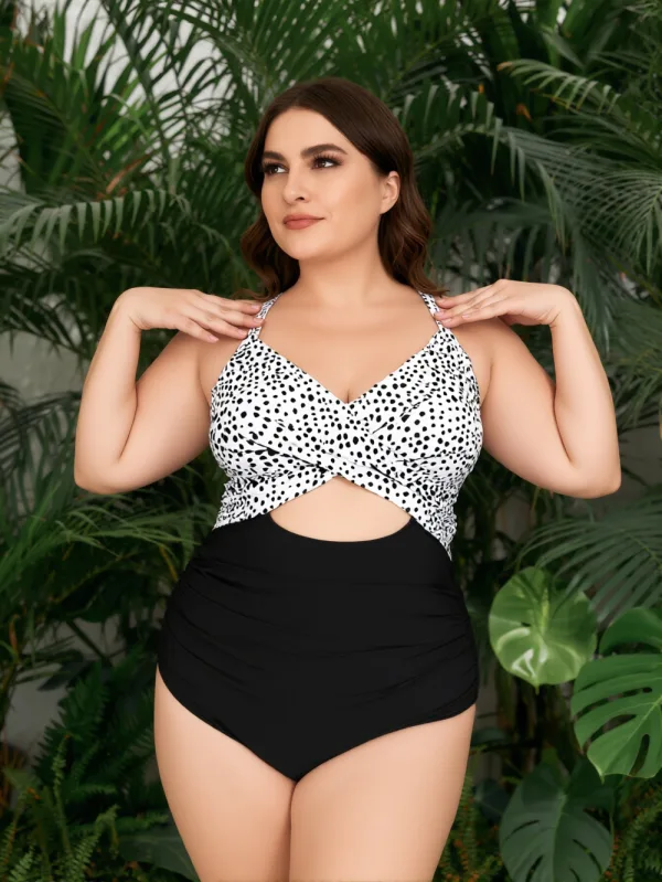 Classic Two-Piece Swimsuit Set