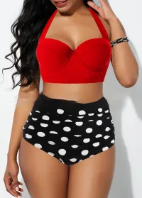 Polka Dot Red
