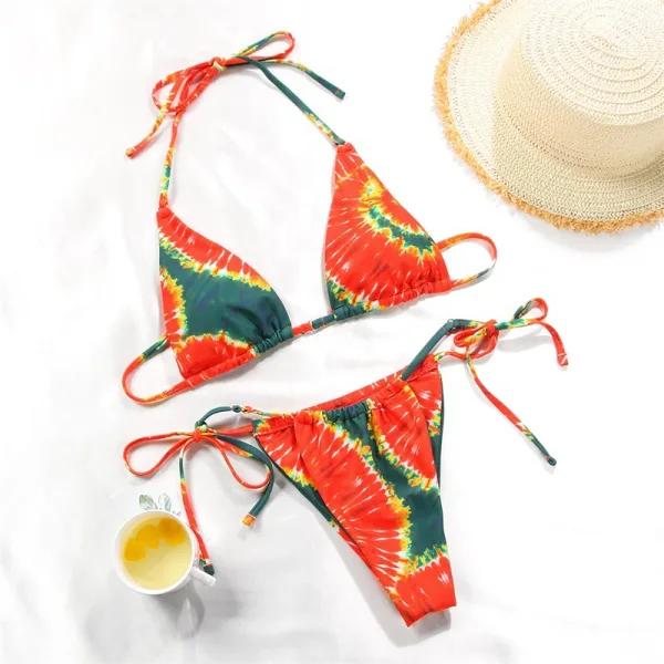 Polka Dot Two-Piece Bikini Set