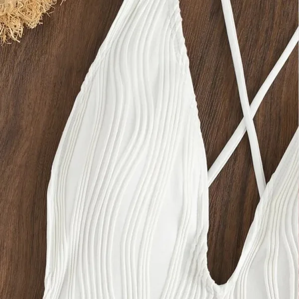 Classic Scoop-Neck One-Piece Swimsuit
