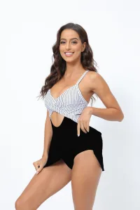Striped Black