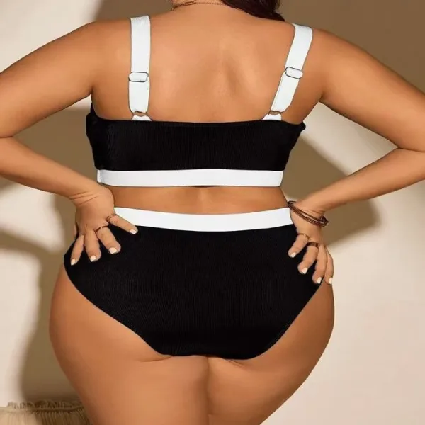 One-Shoulder High-Waist Bikini Set