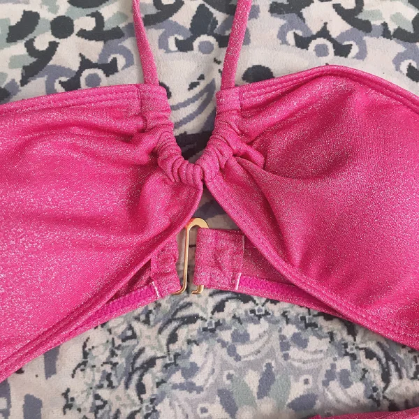 Two-Piece Bikini Set with Soft Chest Padding