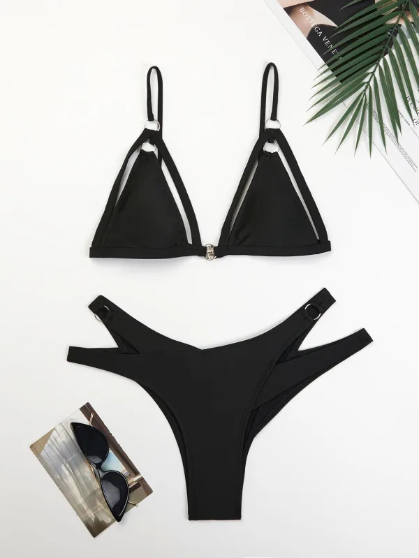 Classic Minimalist Two-Piece Bikini Set