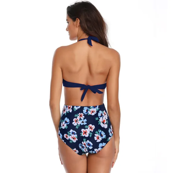 Versatile Printed One-Piece Swimsuit