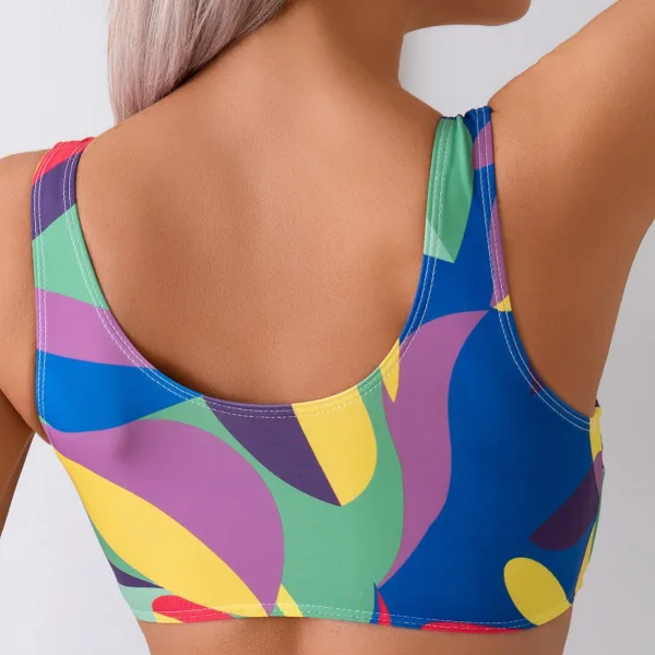 Floral Print Tank-Top Bikini Set