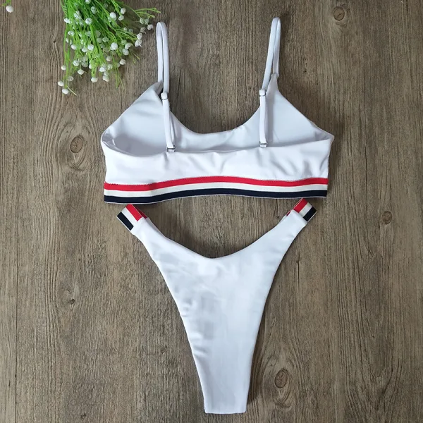 Minimalist Triangle Bikini Set
