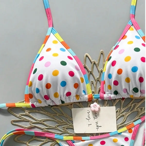 Stunning Printed Two-Piece Bikini Set