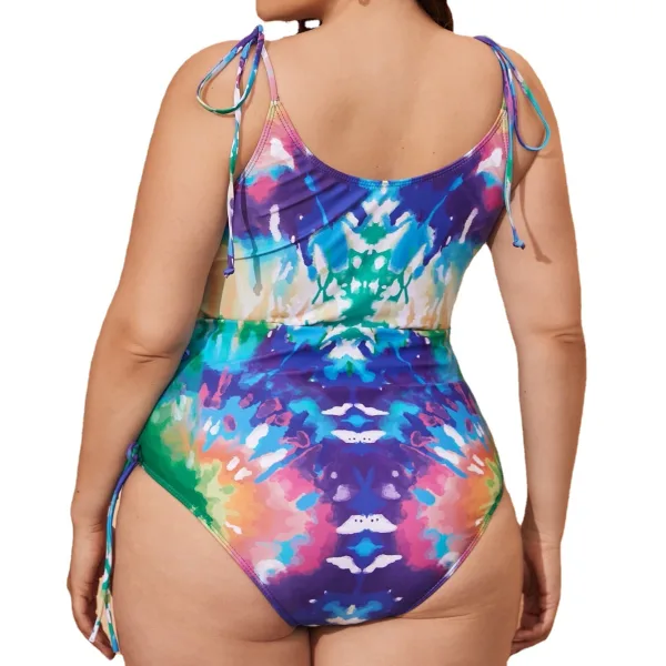 Floral Print One-Piece Swimsuit
