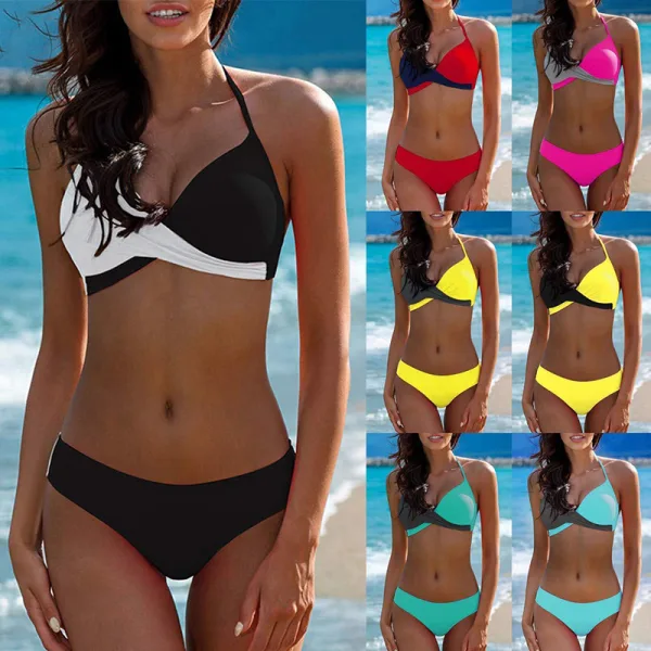 Minimalist Gradient Bikini Set