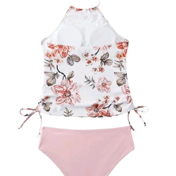 Floral High-Waist Two-Piece Bikini Set