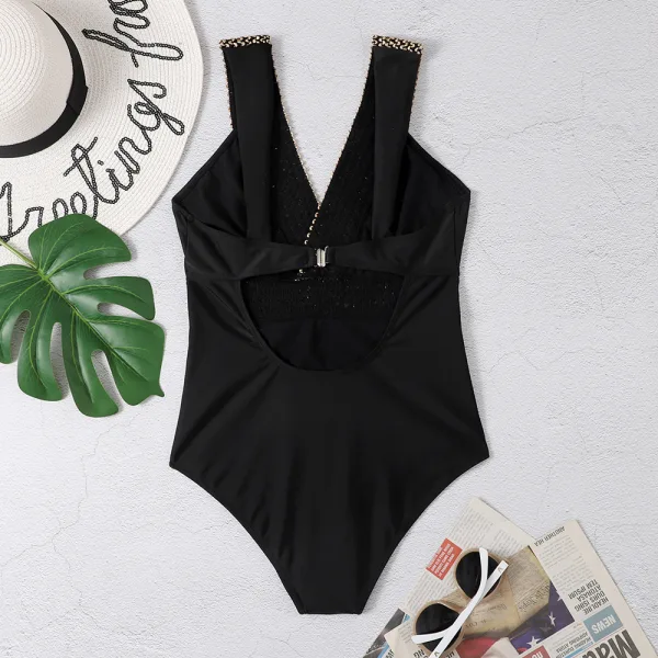 Sleek Minimalist One-Piece Swimsuit