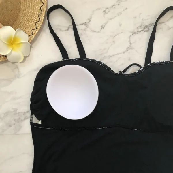 Patchwork Printed One-Piece Swimsuit