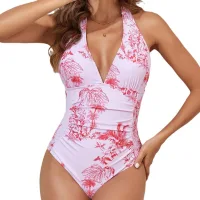Red Printed