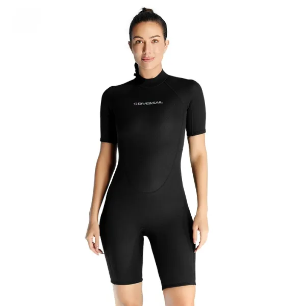 Short Sleeve Neoprene Wetsuit for Water Sports