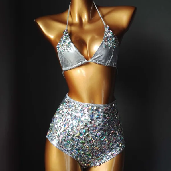 Venus Rhinestone Embellished Bikini Set