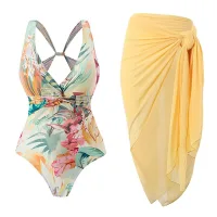 Y110 Yellow Flower Suit
