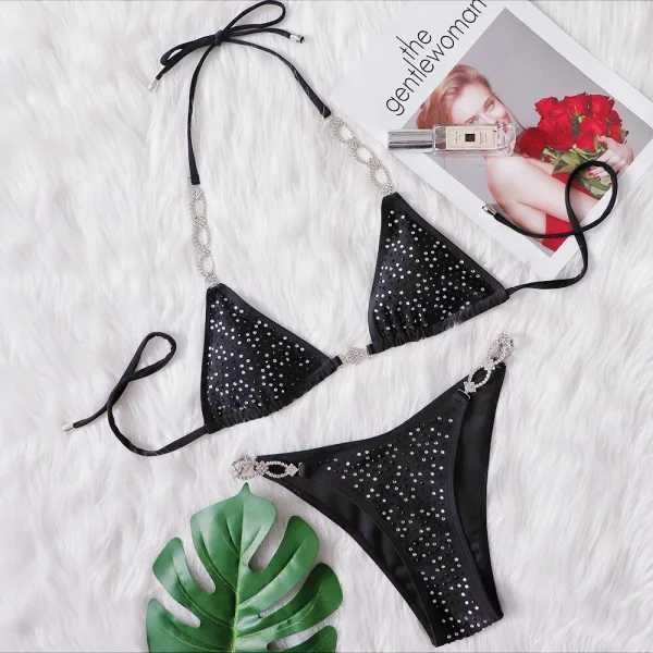 Lucia Embellished Strap Bikini