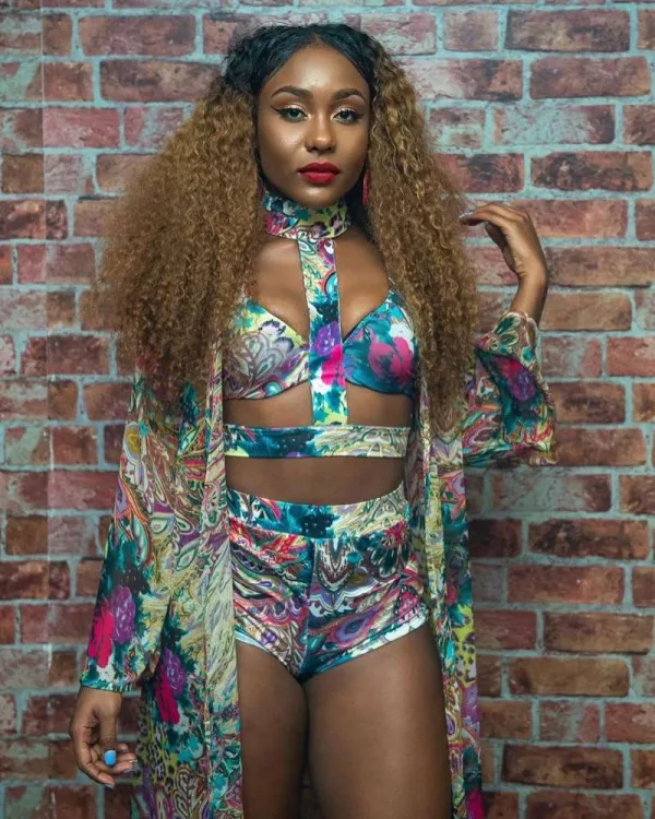 Coastal Breeze Printed Three-Piece Swim Set