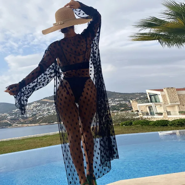 Essential Three-Piece Bikini and Cover-Up Set