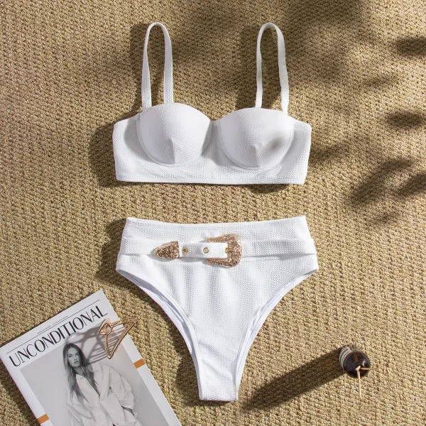 Essential High-Waist Two-Piece Bikini