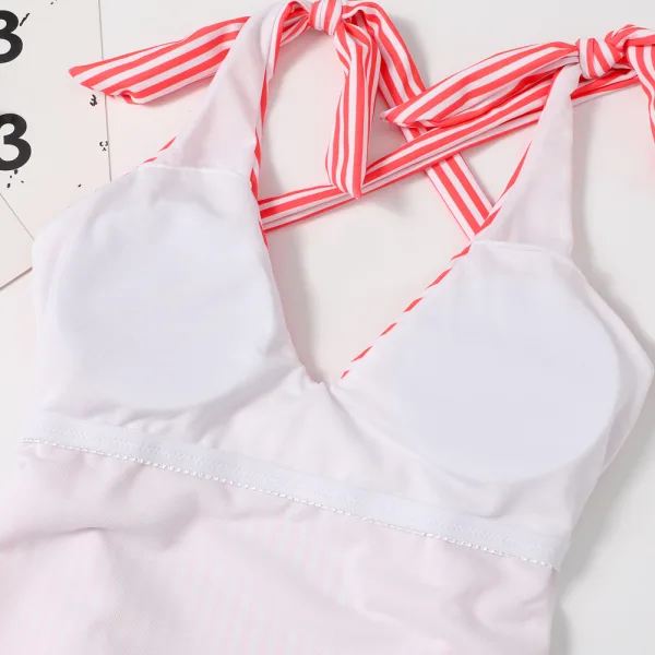 Coastal Striped One-Piece Swimsuit