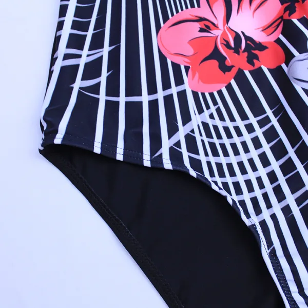 Riviera Striped One-Piece Swimsuit