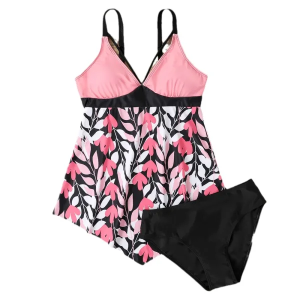 Leopard Print High-Waist Bikini Set