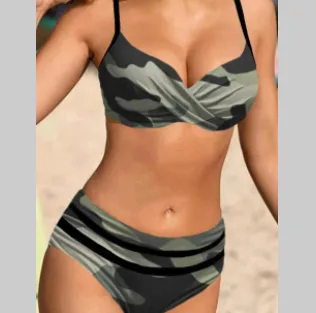 Solstice Lace-Up High-Waisted Bikini