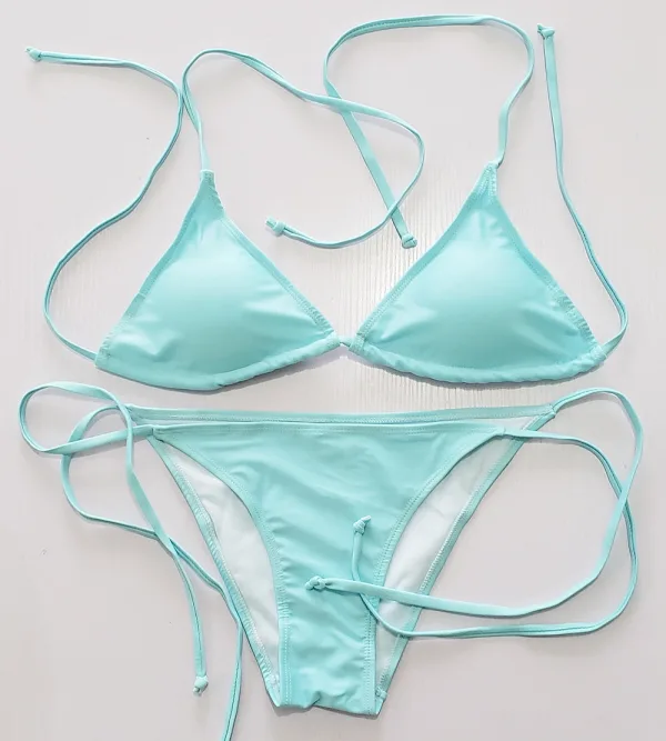 Classic Solid Bikini Set