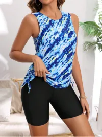 Blue Black Trousers