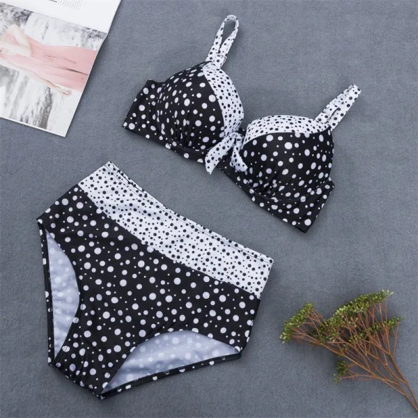 Retro Polka Dot Bikini Set