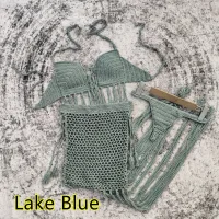 Lake Green Thong 3 Piece