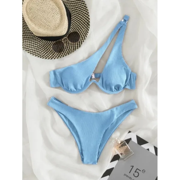Essential Ribbed Bikini Set