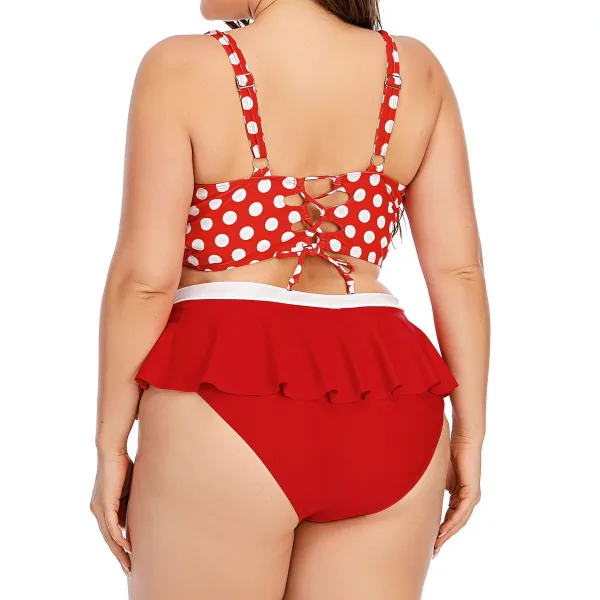 Retro Polka Dot Bikini Set