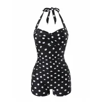 Black Polka Dot