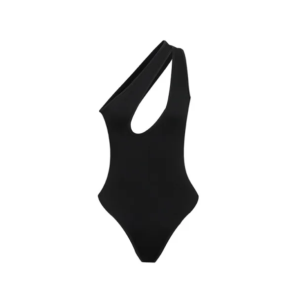 Sereia Asymmetric Cut-Out Bodysuit