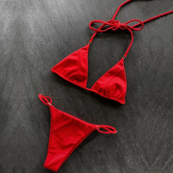 Essential Triangle Bikini Set