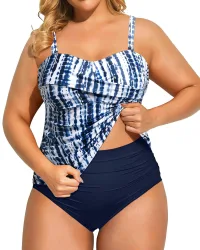 Dark Blue Stripes Pants 1xl
