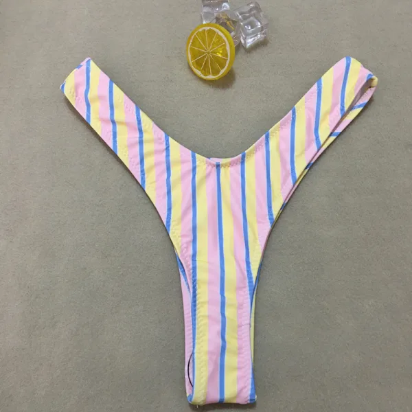 Classic Striped Bikini Set