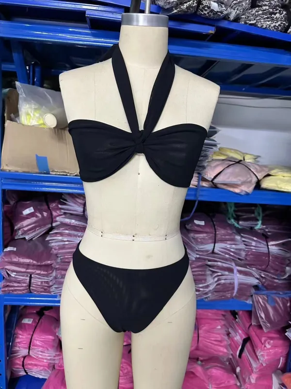 Minimalist Banded Bikini Set