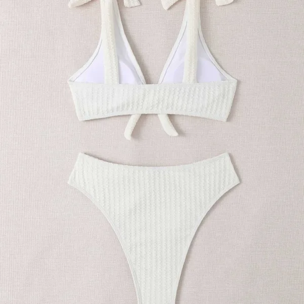 Aura Lace-Up Bikini Set