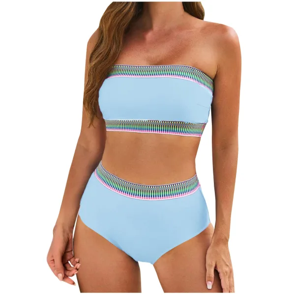 Classic High-Waisted Bikini Set