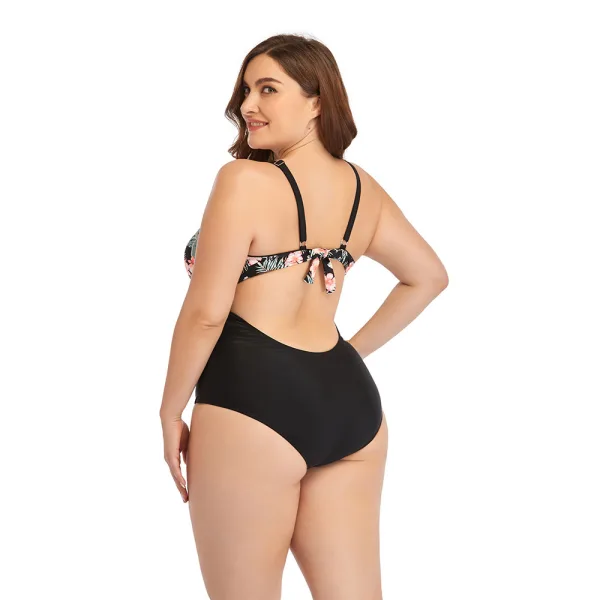 Classic One-Piece Swimsuit with Supportive Wireless Cups
