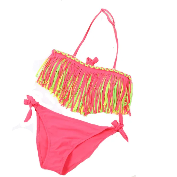 Fringed Two-Piece Bikini Set