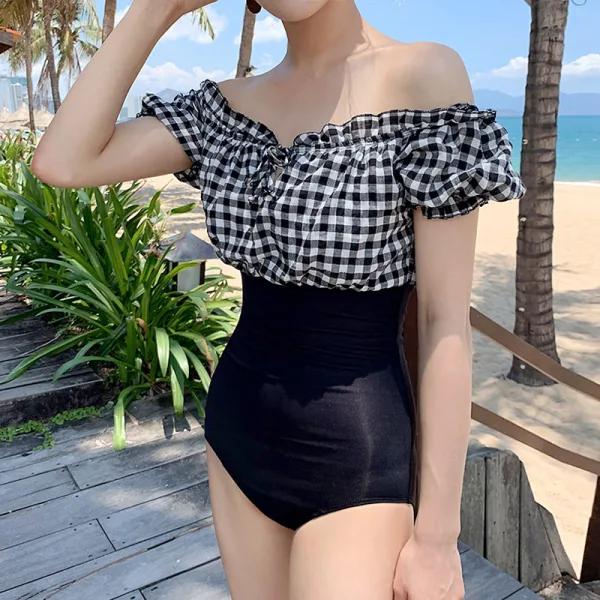 Aura One-Shoulder One-Piece Swimsuit