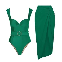 Two Shoulder Swimsuit Suit